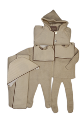 Carmina DJ-15 Butter/Oat With Bib