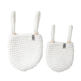 Anzy Home Crib Pocket Organizer White