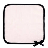 Stephen Baby Washcloth Set-Blush with bow