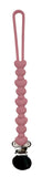 Love You More Pacifier & Teether Clip