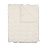 Peluche 1901 Wave Natural Lux Fur Blanket