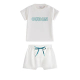 Oubon ss018 Patchwork Boys Sweat Set