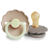 FRIGG Daisy Night Natural Rubber Pacifier 2-Pack