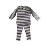 Wynken Mini Stripe Demi Roll Neck & Legging Set