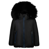 Pramie 2434 Jacket Blk W/Blue Trim