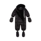 Karl Lagerfeld Faux Fur Black Snowsuit