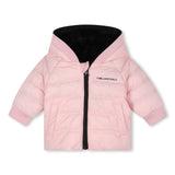 Karl Lagerfeld Rose Baby Girl Reversible Jacket