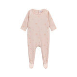 Oubon AW25 Mauve W Pink Floral Footie