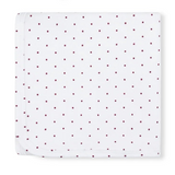 Inii Mini Flocking Flamingo Blanket Wine