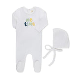 Inii Mini Me Time Applique Footie Boys