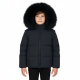 Pramie Little Boys Black Jacket (18M–8Y) | Warm, Stylish & Durable Outerwear
