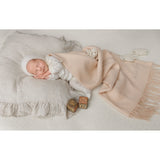 Peluche Lambswool Blanket Rose