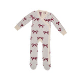 Zeebra Kids Berry Bow Footie