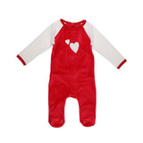 Coton Pompom 2366 Sweet Heart Red Buildup Footie