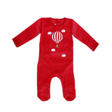 Coton Pompom 2300 Sweet Bear Red Footie