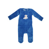 Coton Pompom 2320 Cute Bear Crystal Blue Footie