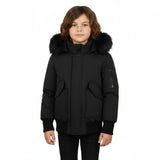 Pramie Boys Black Jacket | Sleek, Warm & Everyday Versatile 4-18Y