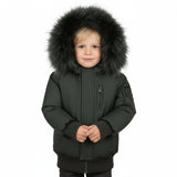 Pramie Green Boys Jacket | Warm, Stylish & Durable Winter Outerwear 2-16