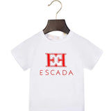 Escada 72403 Emb Logo Tee Red