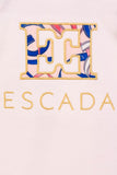 Escada 72415 Logo Tee Mauve Morn