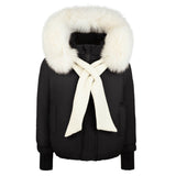 Pramie Girls Black/Ivory Shawl Jacket 4-16