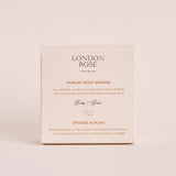 London Rose Baby Konjac Sponge