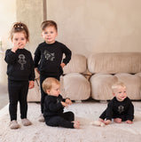 Mini P P4501 Doll Sweatshirt B&W