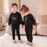 Mini P P4501 Doll Sweatshirt B&W