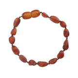 CM Amber Teething Bracelet - light Cherry Polished