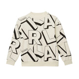 Karl Lagerfeld Boy Sweatshirt With Karl All Over Print