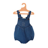 Retrokid Jean Baby Romper with Logo