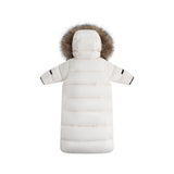 Ellabee Down Fur Snowsuit Off White