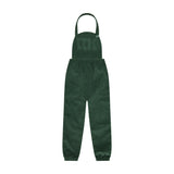 RetroKid Green Corduroy Hazel Cords Halter Romper