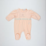 Escada 74203 Shell Pink Waist Trim Footie