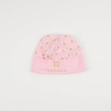 Escada 74216 Pink Print & Embroidered Logo Hat