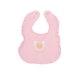 Escada 74216 Pink Print & Embroidered Logo Bib