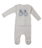 Cotton Pompom 2272 Vintage Bike Footie Boys