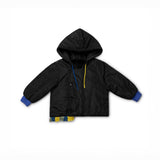 Muff Toddler Blue Fringes Coat