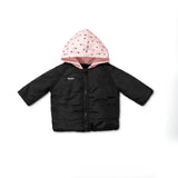 Muff Toddler Pink Duck Hood Jacket