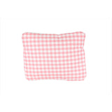 Petite Laure Pink Gingham & waffle Bedding Set