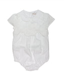 La Mascot Linen Flowered Romper
