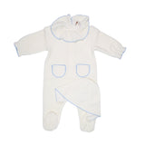 La Mascot 6521003 Blue Trim Footie