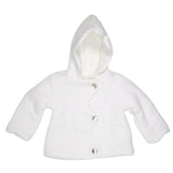 Latte Treccia Design White Scallop Jacket