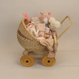 Baby Rattan Carriage Gift Setup