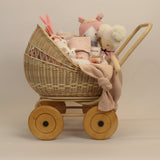 Baby Rattan Carriage Gift Setup