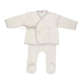 La Mascot 3148 Floral Wrap 2Pc Mauve