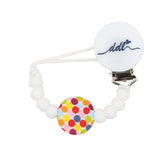 Doodle 0112 Flat Balls Paci Clip