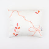 Petite Laure Baby Pillow Grid Floral Pink