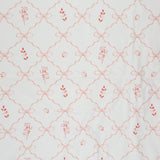 Petite Laure Baby Bedding Grid Floral Pink