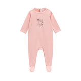 Oubon ss037 Baby Items Pink Footie